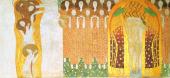 Gustav Klimt (1862–1918), Beethovenfries, 1902 (Detail), Belvedere, Wien