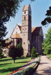 Bild: Klosteranlage-Alpirsbach, Blick vom Kurgarten-Bessler