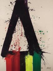 Markus Prachensky, Etruria Meridionale, 1981, Acryl auf Leinwand, Wiener Städtische Versicherung