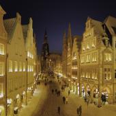 Der traditionsreiche Prinzipalmarkt im festlichen Glanze