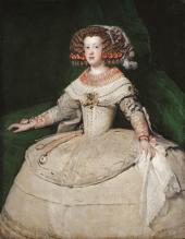 Diego Rodríguez de Silva y Velázquez, 1599 Sevilla - 1660 Madrid, Infantin Maria Teresa (1638-1683) um 1652/1653 ,  Kunsthistori
