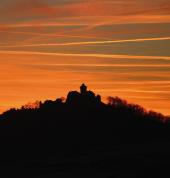 Wachsenburg bei Nacht