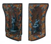 Paar Kutschenpaneele, um 1750, Münster, Museum für Lackkunst, Fotograf Tomasz Samek, © Museum für Lackkunst, Münster