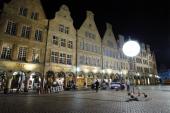 Drehaufnahmen nachts, Prinzipalmarkt © Presseamt Stadt Münster/Joachim Busch