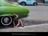 „Road Atlas”: Helen Levitt, New York City, 1980, Reliefdruck, 35 x 45 cm © Helen Levitt / Estate of Helen Levitt 