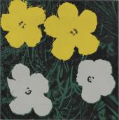 Flowers, 1970, Siebdruck auf Papier, 91,4 x 91,4 cm. © The Estate and Foundation of Andy Warhol. Courtesy Galerie Michael Schultz, Berlin.