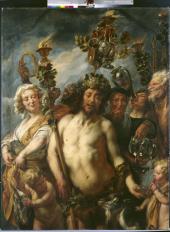  Jacques Jordaens, Der Triumph des Bacchus, 1640–49, Öl auf Leinwand MHK, Gemäldegalerie Alte Meister