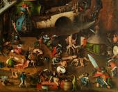 Hieronymus Bosch, Das Jüngste Gericht, Detail © Gemäldegalerie der Akademie der bildenden Künste Wien