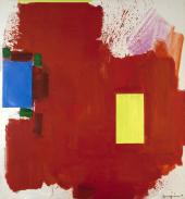 Hans Hofmann, Magnum Opus, 1962, Öl auf Leinwand, 213,4 x 198,1 cm, University of California, Berkley Art Museum and Pacific Film Archive, Geschenk des Künstlers, photo: University of California, Berkeley Art Museum and Pacific Film Archive, VG Bild-