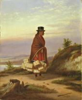 Cornelius Krieghoff, Irokesin aus Kahnawà:ke, 1847–1852, Öl auf Leinwand © McCord Museum, Montréal