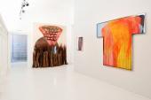 Ausstellungsansicht „Mario Merz| Arnulf Rainer – Tiefe Weite [Fragmente]” 