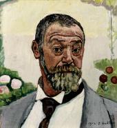 Ferdinand Hodler, Selbstbildnis, 1914, Öl auf ­Leinwand, Museum zu Allerheiligen, Schaffhausen Foto: Museum zu Allerheiligen, Schaffhausen