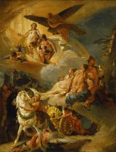 Giambattista Tiepolo, Phaeton und Apoll © Gemäldegalerie der Akademie der bildenden Künste Wien 