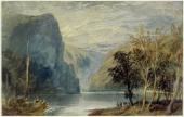Joseph Mallord William Turner, Der Loreley-Felsen, 1817 © Leeds Museums and Galleries