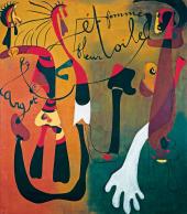 Joan Miró, Peinture („escargot, femme, fleur, étoile“), 1934, Öl auf Leinwand Mu