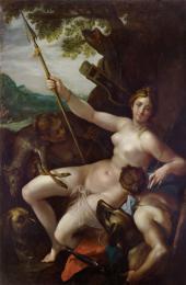 Diana und ihre Nymphen bei der Rast nach der Jagd