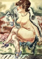 Blauer SchuhGeorge Grosz_Pressebild02_klein