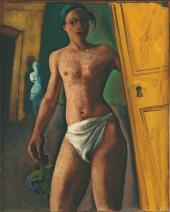 FelixNussbaum_Mann mit Blume