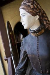 Kaiserin Elisabeth begrt die Besucher