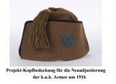 Projekt Kopfbedeckung um 1916
