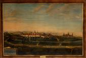 Stadtansicht Zeitz um 1550 Original fertig