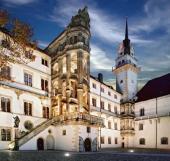 Foto Schloss Hartenfels mit Hausmannsturm