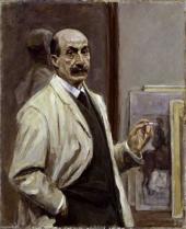 Max Liebermann Selbstbildnis, 1910 Hamburg, Hamburger Kunsthalle