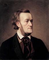 Bild: Richard Wagner um 1862 (Portrait von Cäsar Willich)