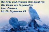 Plakat Wo Erde und Himmel sich berühren: Die Kunst des Vogelmalers Lars Jonsson, Naturhistorisches Museum