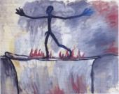 Bild Deutsche Kunst Penck, Ausstellung Kunst und Kalter Krieg -  Deutsche Positionen 1945 - 1989, Germanisches Nationalmuseum