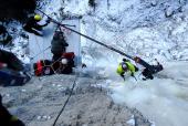 Foto: Dreharbeiten zum neuen Gerald-Salmina-Film Abenteuer Klettern (mit Beat Kammerlander), Filmfest St. Anton am Arlberg