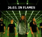 Plakat IN FLAMES, Arena Wien