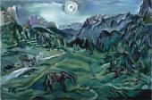 Oskar Kokoschka, Tre Croci, 1913 Leopold Museum, Wien