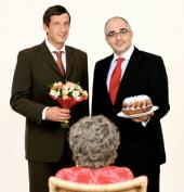 Foto: Viktor Gernot & Michael Niavarani: 2 Musterknaben