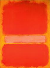 Mark Rothko, Untitled, 1956 Öl und Gouache auf Papier auf Leinwand, 74,4 x 55,5 cm