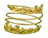 Spiral-Halsreif, 100 v. Chr. - 100 n. Chr., Gold Glas