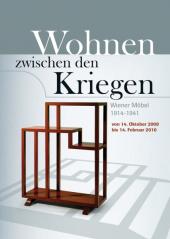 Plakat Wohnen zwischen den Kriegen, Hofmobiliendepot. Möbel Museum Wien