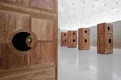 Moon Chest, 2008 Huanghuali-Holz 8 Teile Ausstellungsans.3.OG Kunsthaus Bregenz