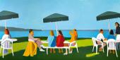 Foto: ALEX KATZ - „Beach Stop“, 2001