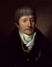 Antonio Salieri Brustbild Öl auf Leinwand Joseph Willibrord Mähler