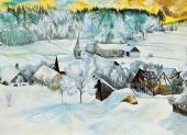 Arnulf Neuwirth, Radschin im Schnee, 1964 Landesmuseum Niederösterreich Selbstporträt Marokko, 1947 Landesmuseum Niederösterreich