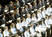 Die Audi Jugendchorakademie tritt im Festsaal Ingolstadt auf.