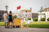 Bewegtes Museum 2023: Im Gespräch am Heldenplatz