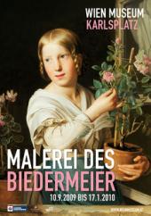 Plakat Malerei des Biedermeier, Wien Museum Karlsplatz