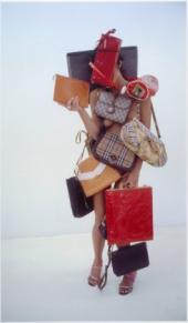 Erwin Wurm Indoor Sculpture, Blast, 2002, Ausstellung BODY AND LANGUAGE, Albertina