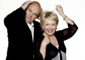 Foto Brigitte Neumeister und Wolfgang Böck, Aus dem Reich der Burenwurst, Theater Akzent