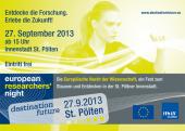 DESTINATION FUTURE - European Researchers´ Night 2013