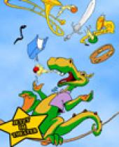 Illustration DRACHEN-ZIRKUS, Rathaussaal Haid