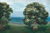 Emilie Mediz-Pelikan, Blühende Kastanien, 1900