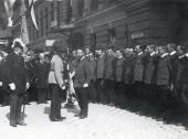 Empfang des Kaisers beim Bahnhof, 1910